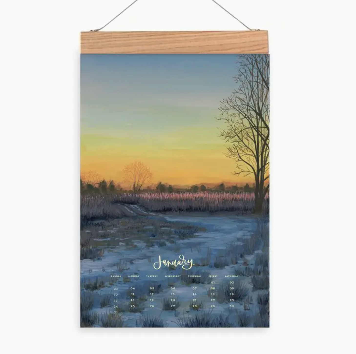 2027 XL Calendar - Natural World