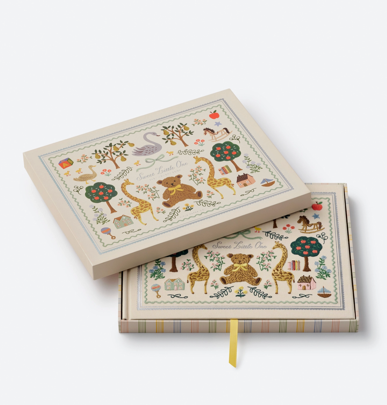 Storybook Embroidered Baby Book