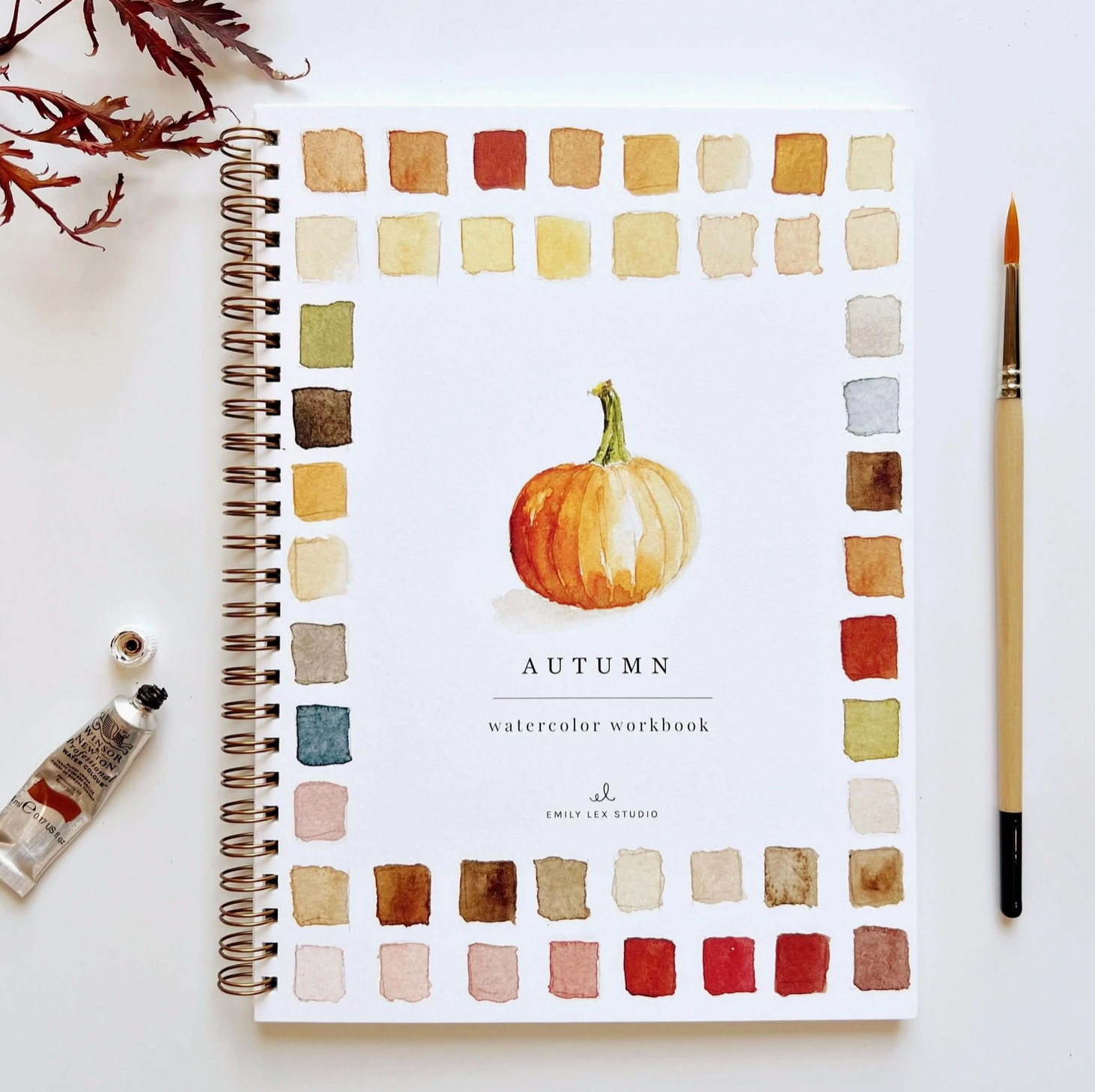 Autumn Watercolor Workbook