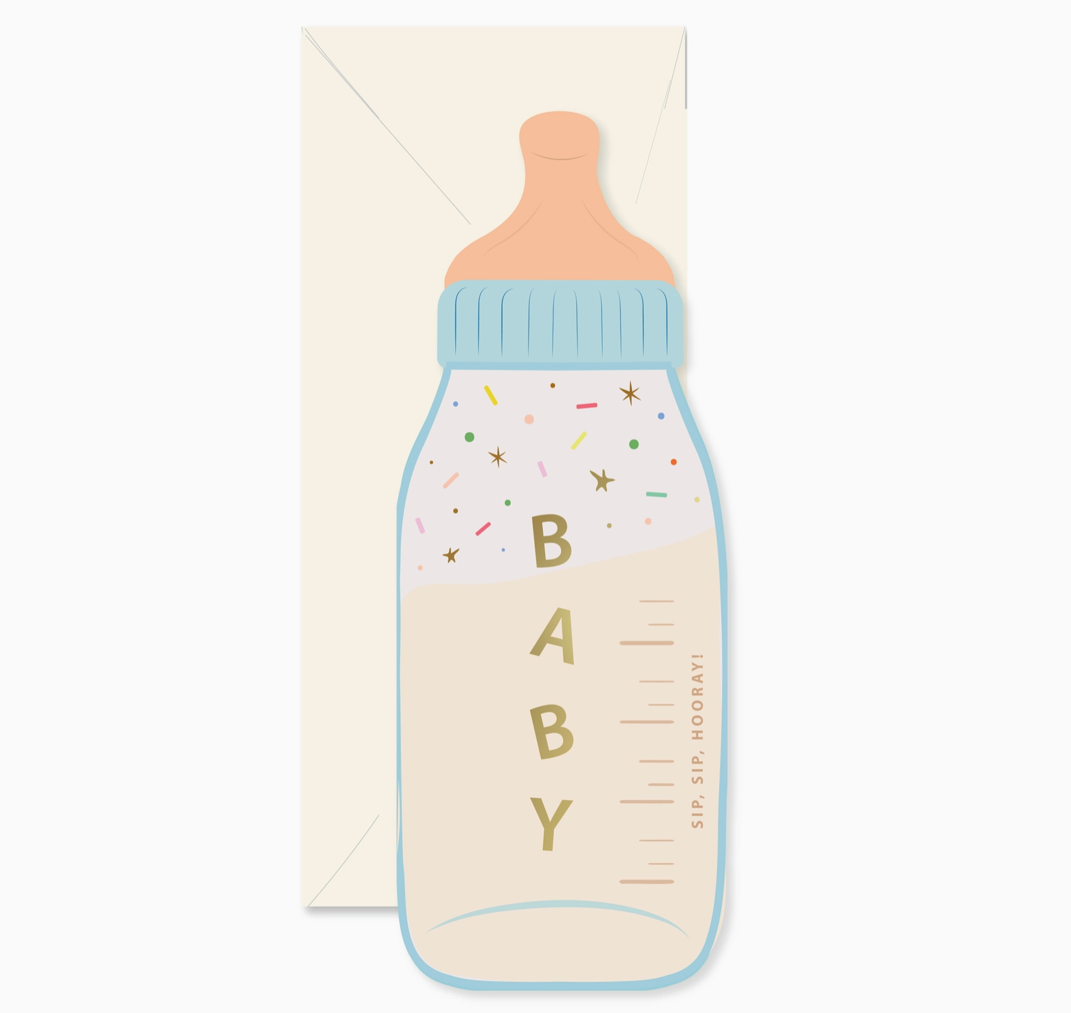 Baby Bottle Card