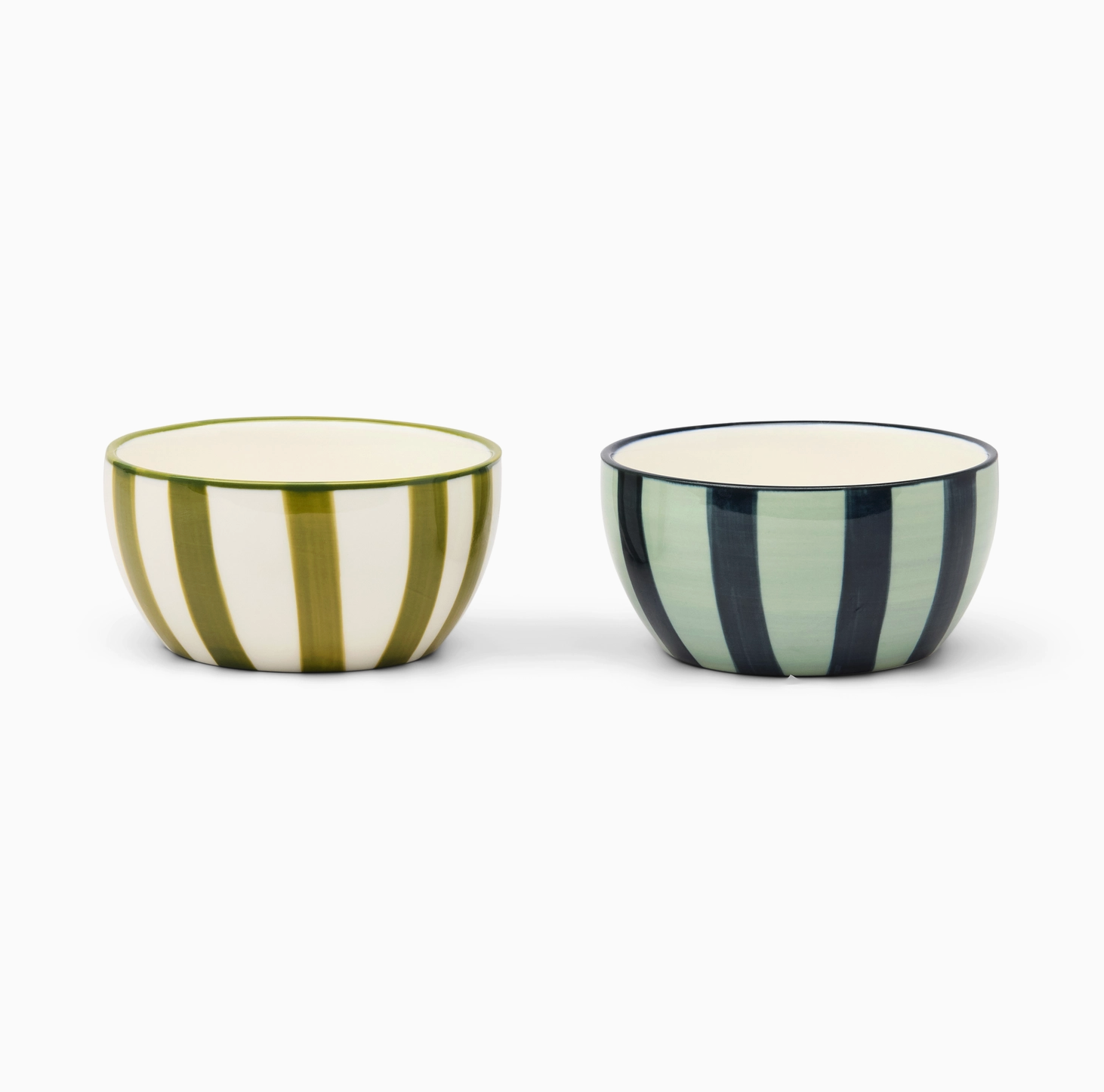 The Bella Dipping Bowls - Set of 2 - Greens