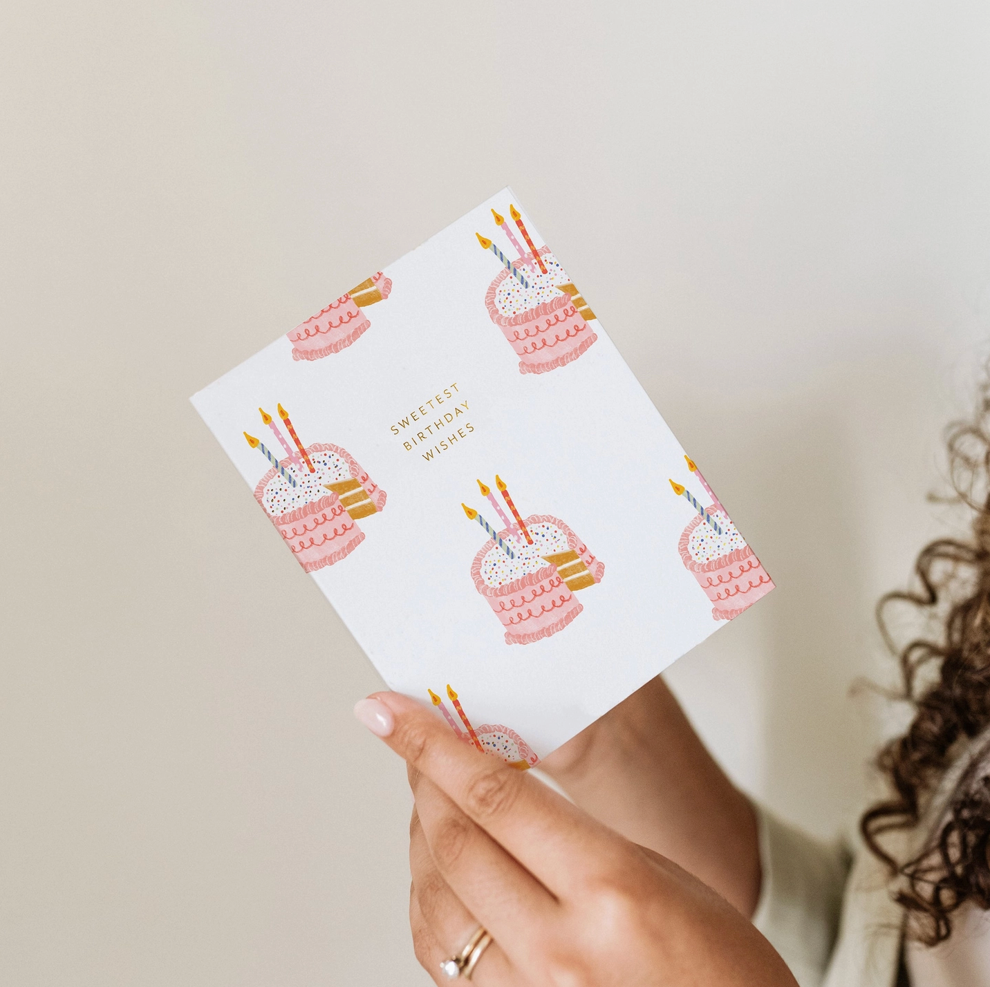 Sweetest Birthday Cake Card