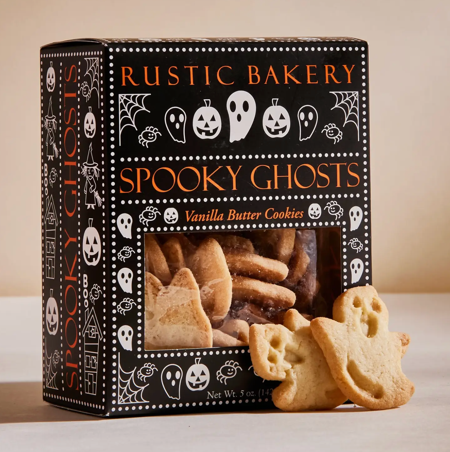 Spooky Ghosts Vanilla Cookies