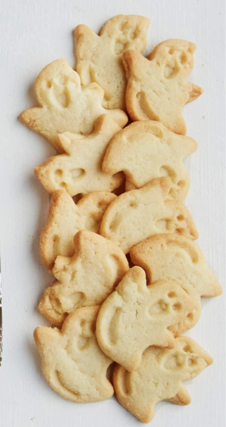 Spooky Ghosts Vanilla Cookies