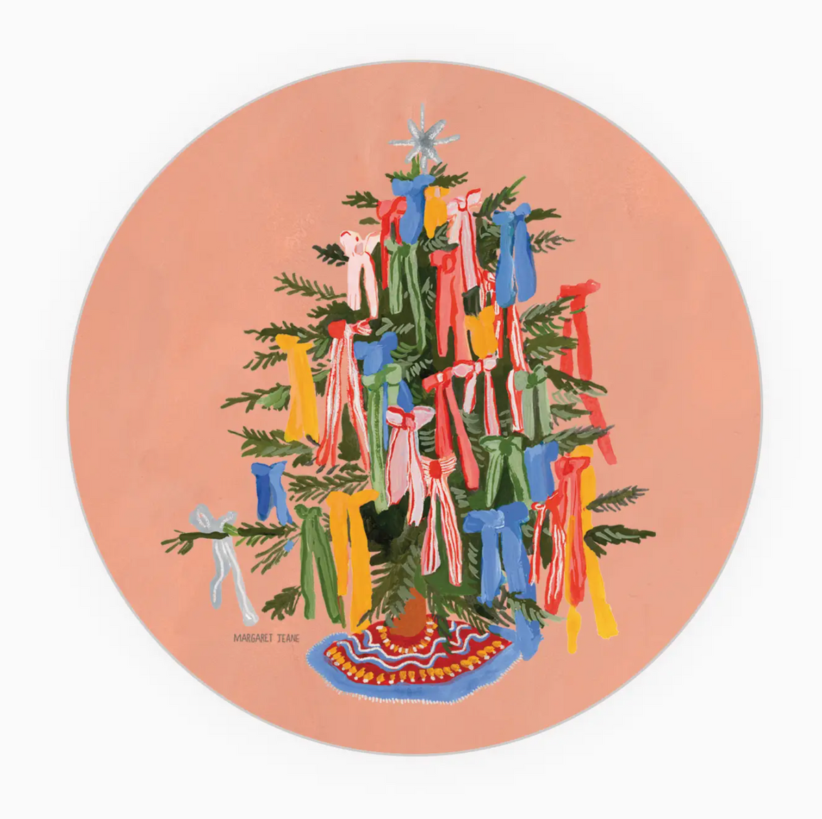 Christmas Bows Coaster