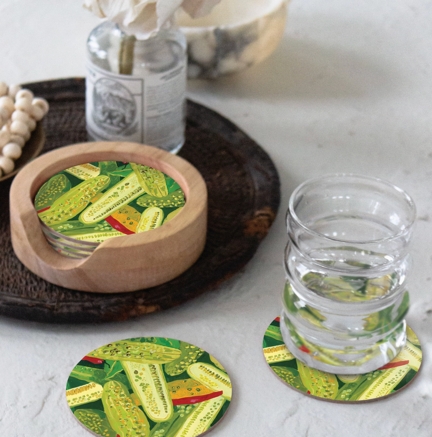 Pickles Seedlings Coaster
