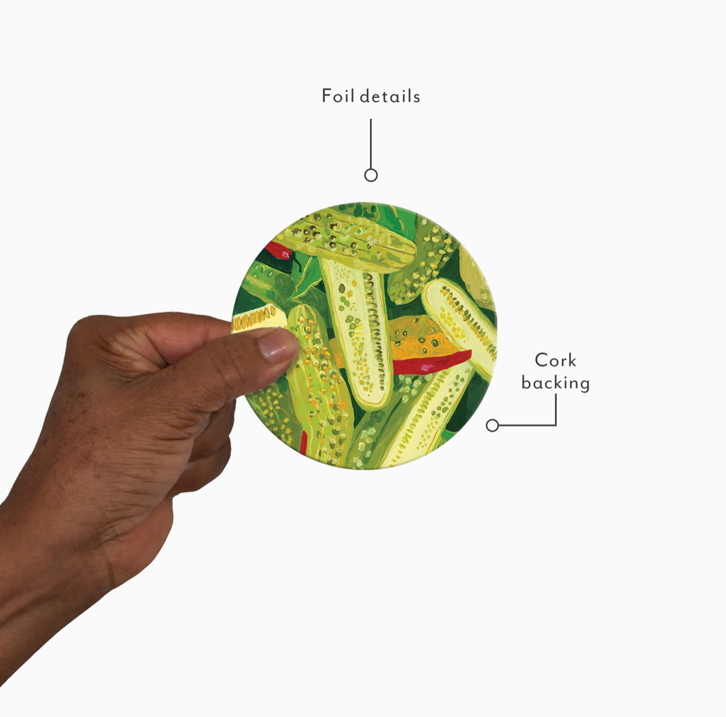 Pickles Seedlings Coaster