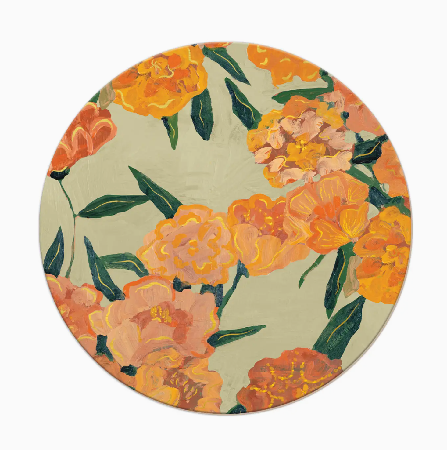 Sunset Blossoms Coaster
