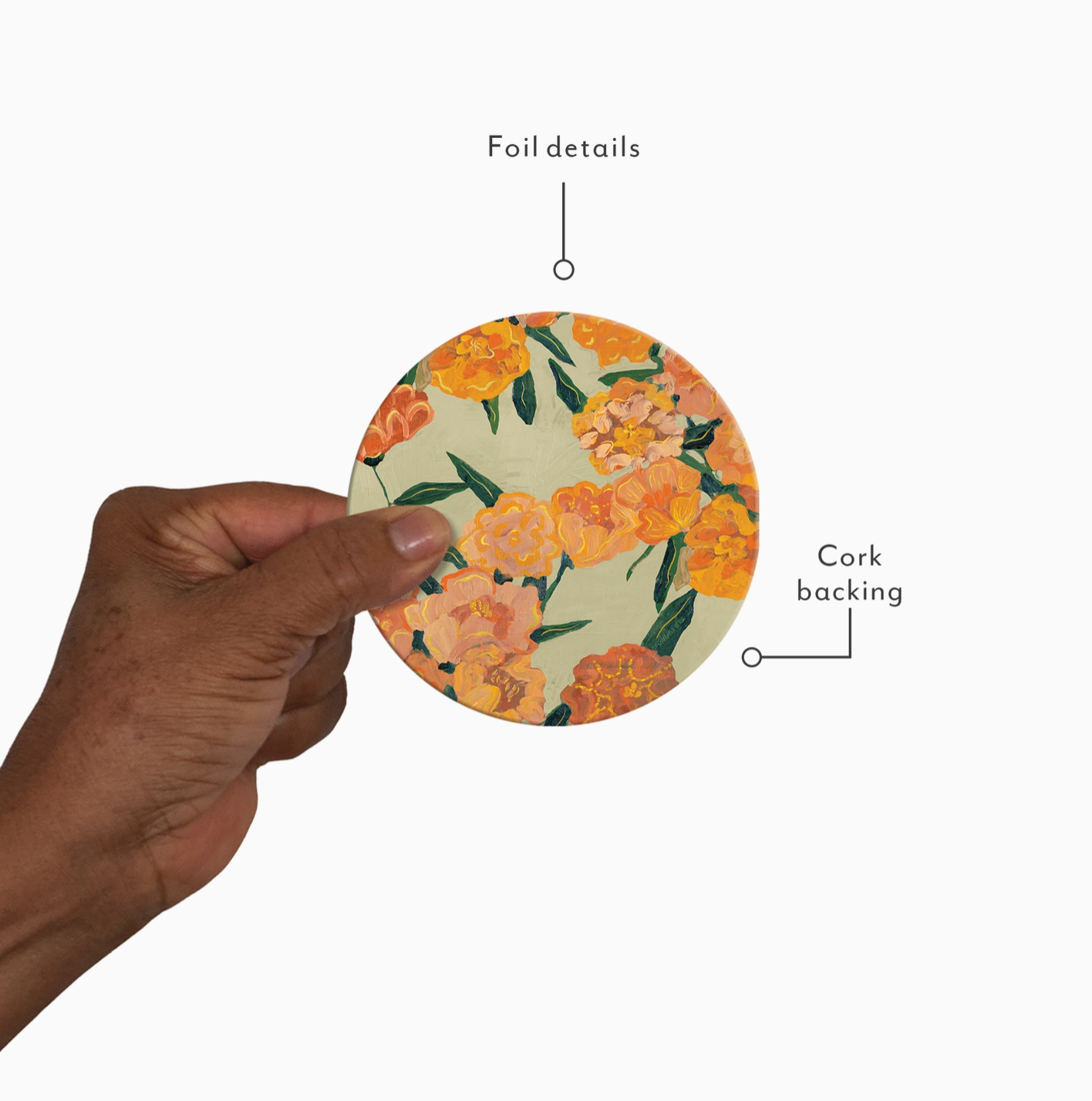 Sunset Blossoms Coaster