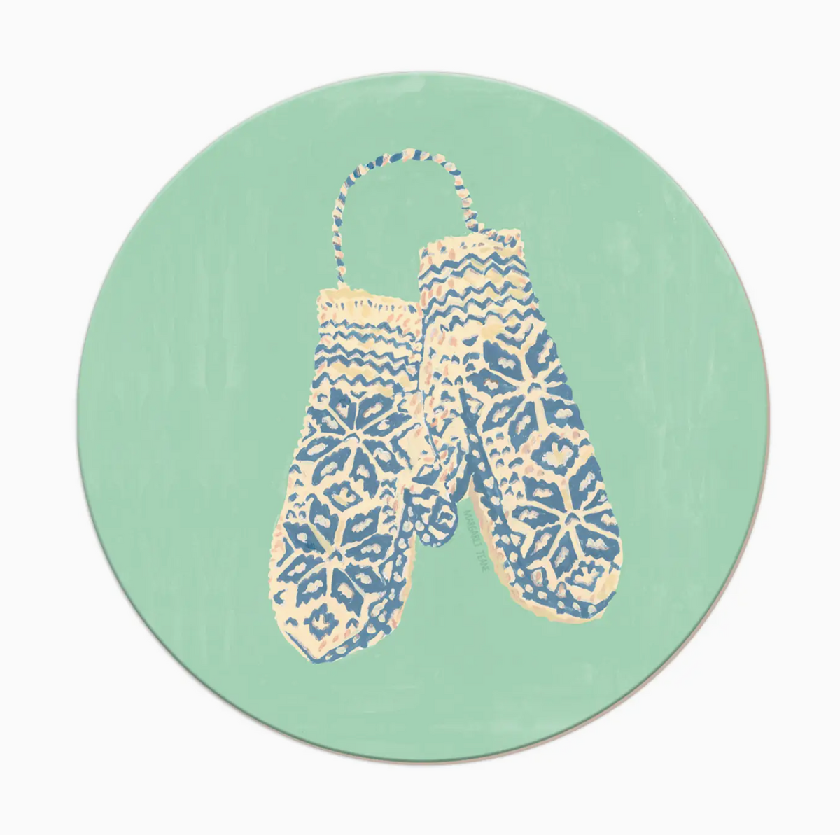 Winter Mittens Coaster