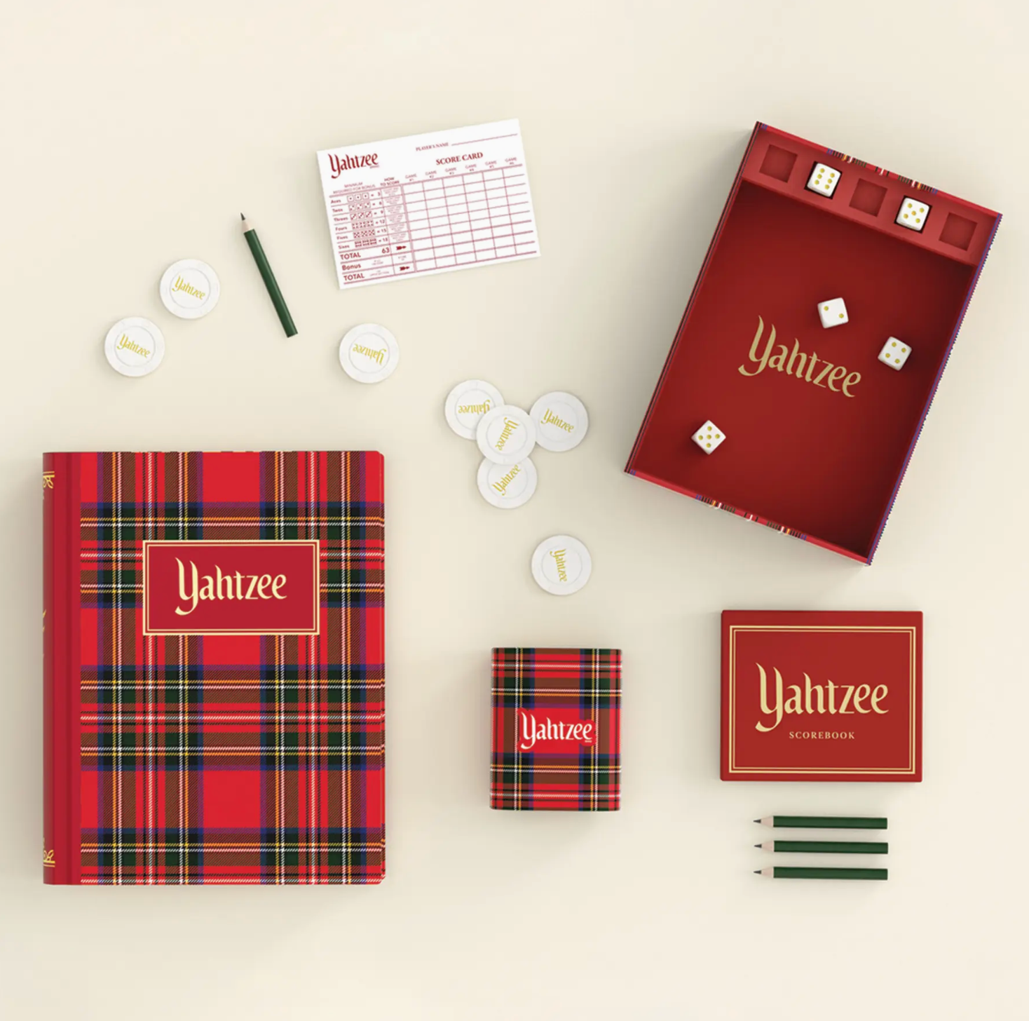 Yahtzee Holiday Bookshelf Edition