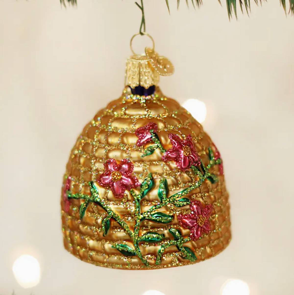 Bee Skep Ornament