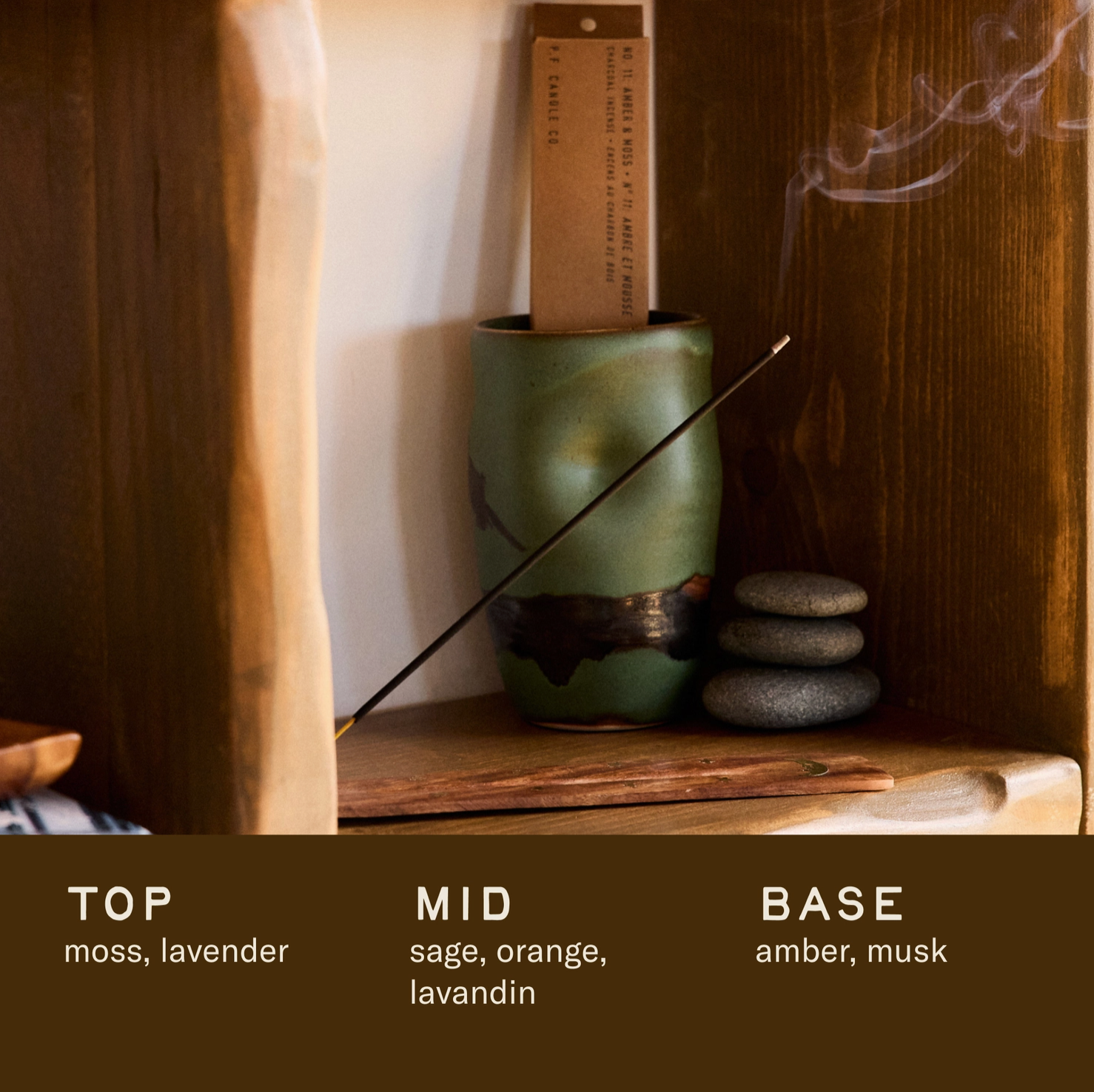 Amber & Moss - Incense Sticks