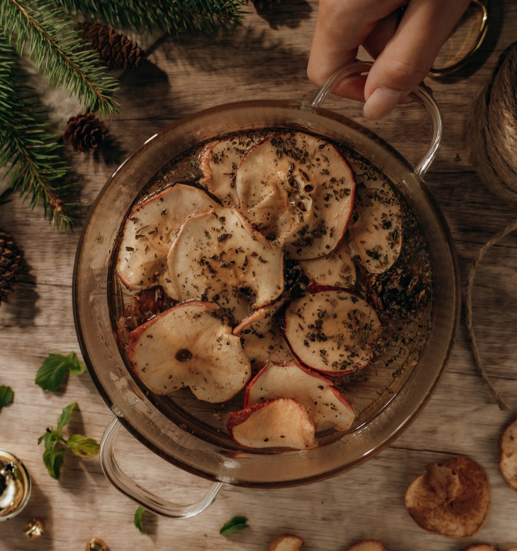 Peppermint Cocoa Simmer Pot