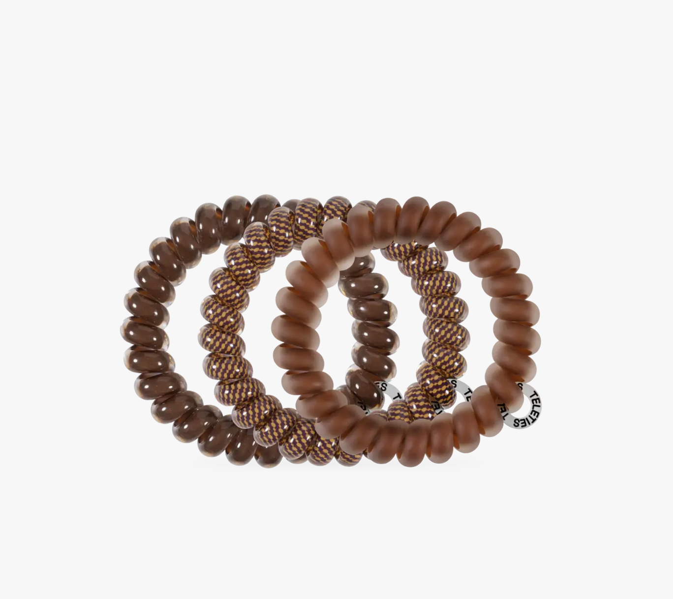 Spiral Hair Coils/Ties - Morning Brew