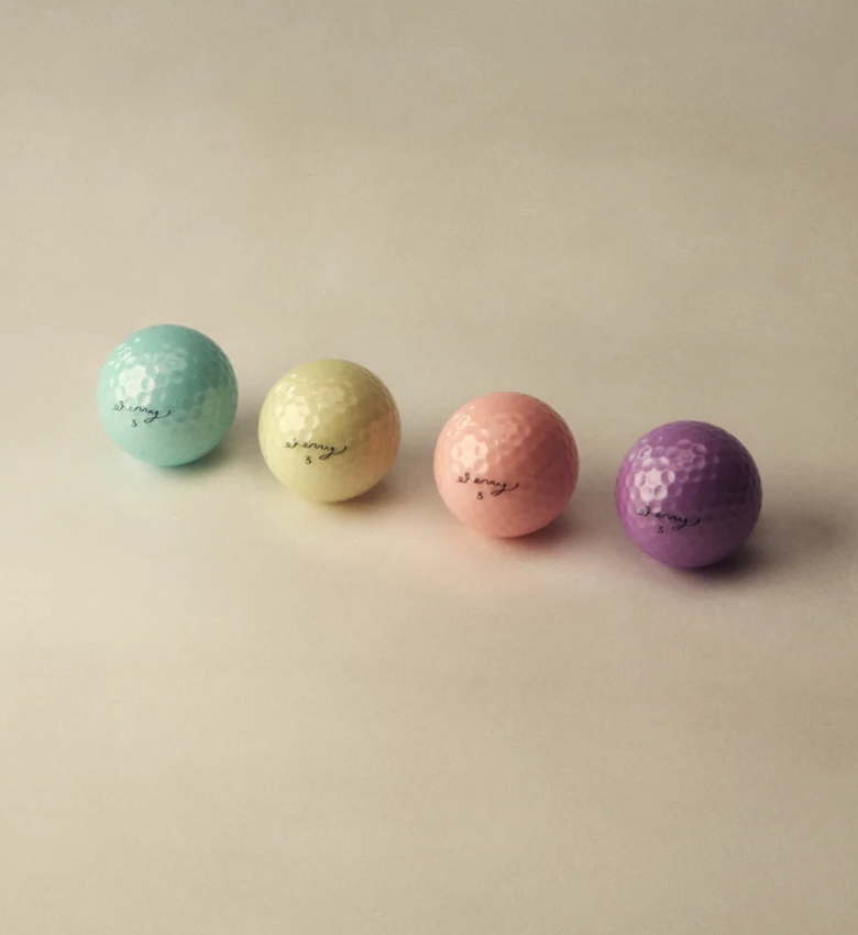 Pastel Multi Color Golf Ball Set