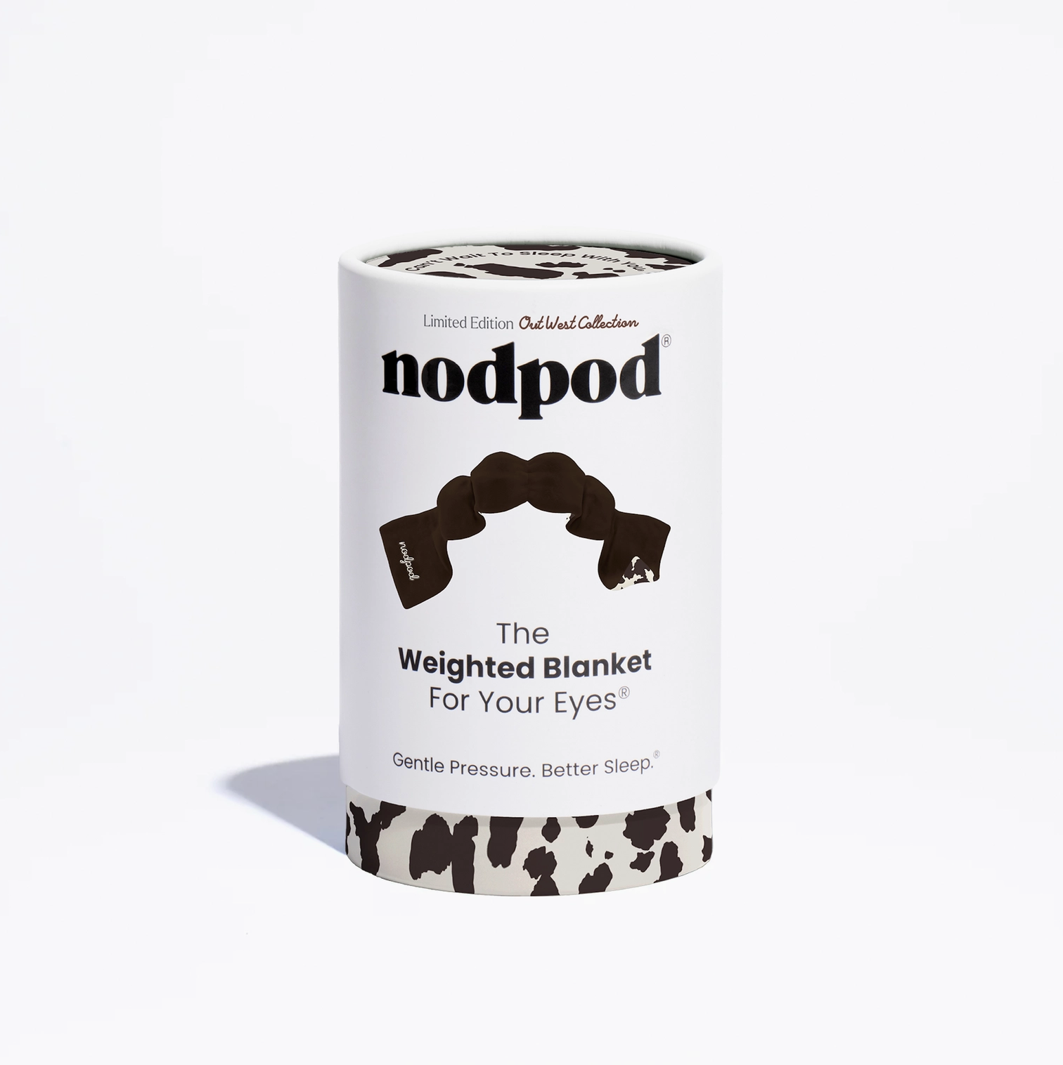 Cowhide Weighted Sleep Mask