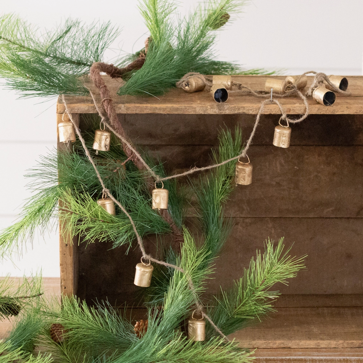 Small Brass Bell Garland