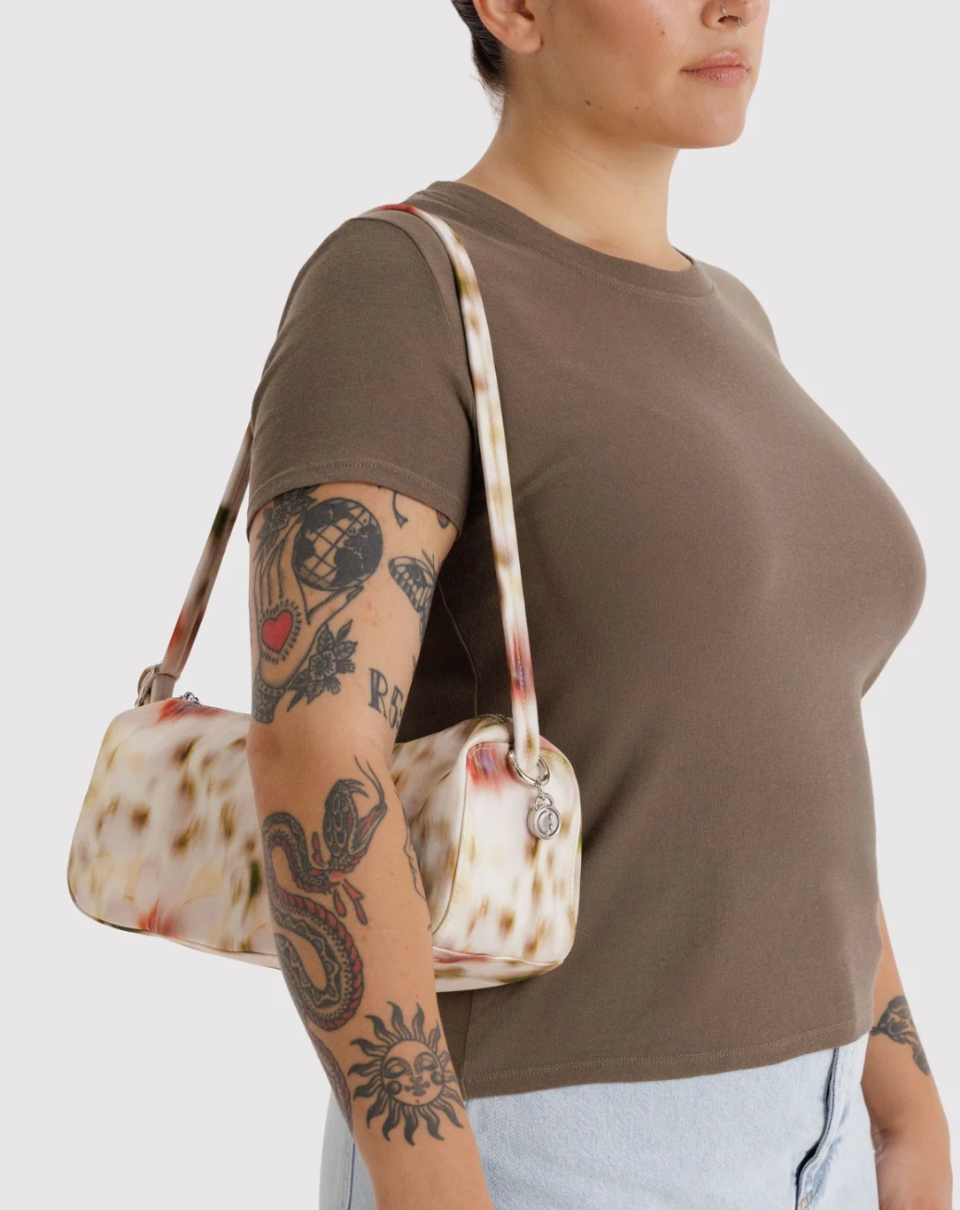 Baggu Nylon Loaf Bag - Abstract Floral