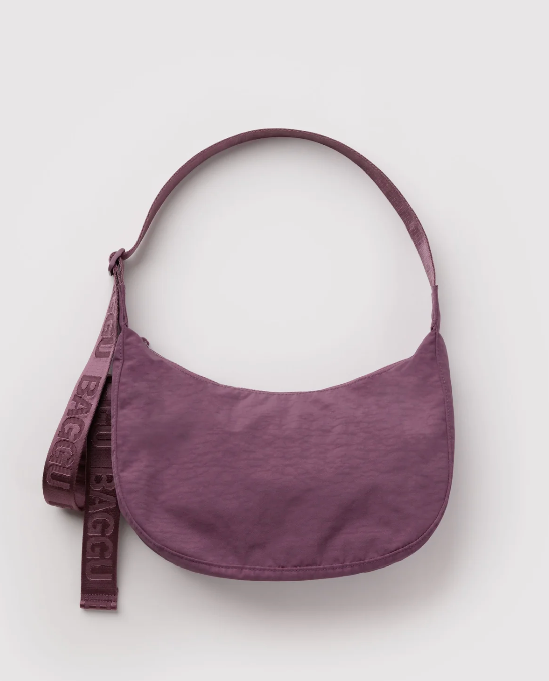Baggu Medium Nylon Crescent Bag - Wild Plum