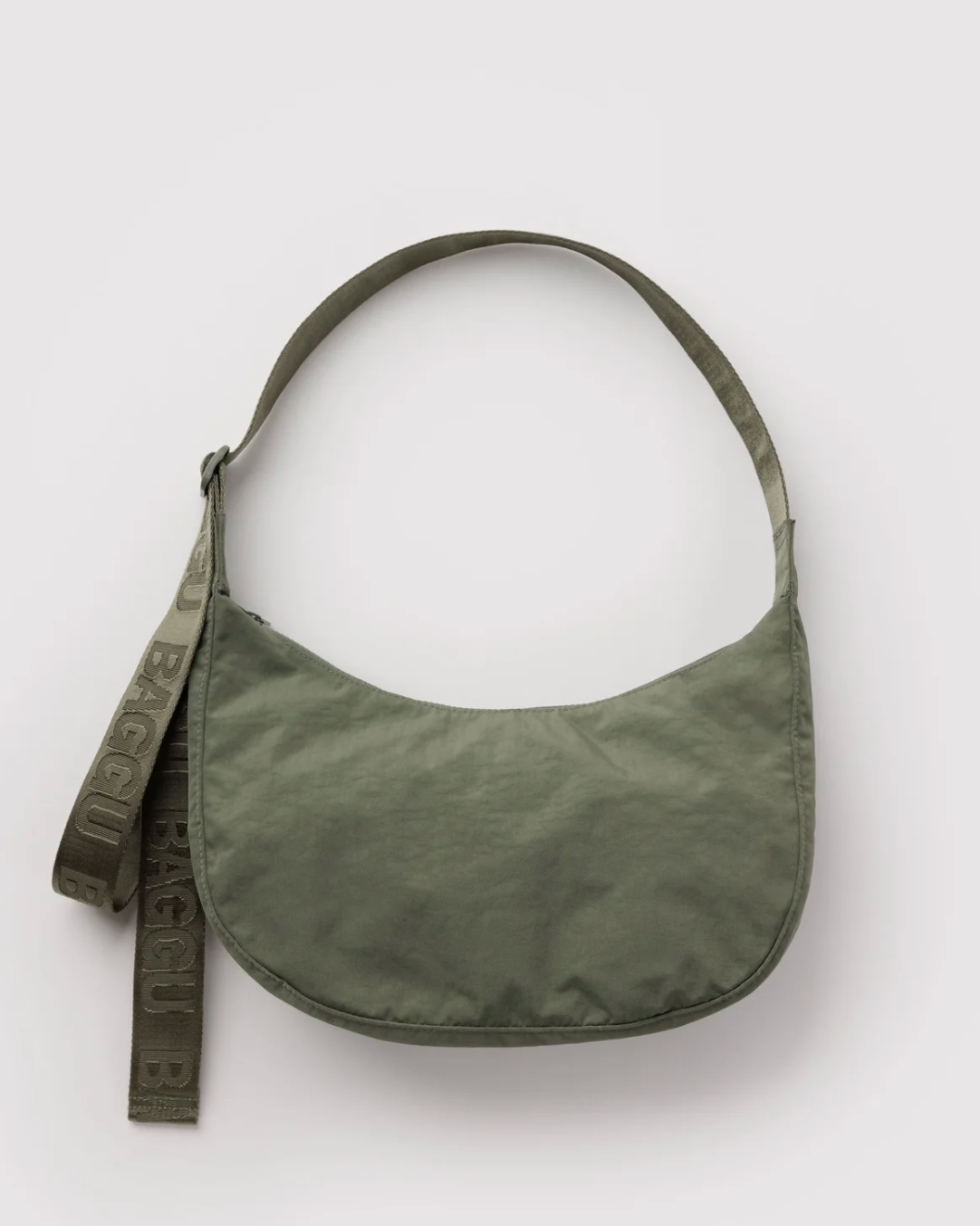 Baggu Medium Nylon Crescent Bag - Caper