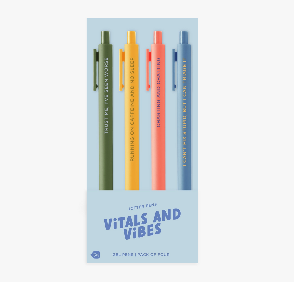 Vitals + Vibes - Jotter Pens