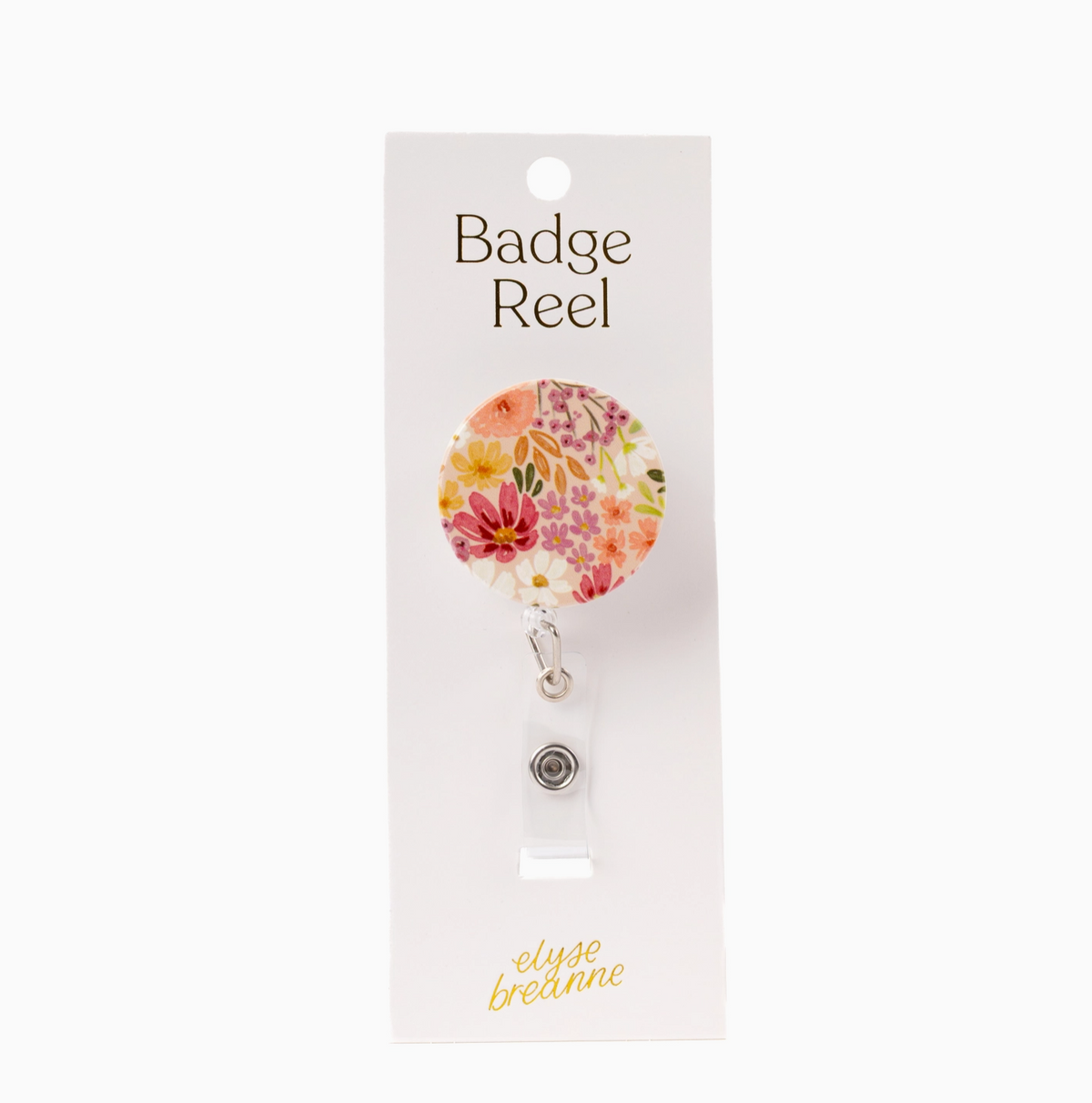 Floral Badge Reels - Primrose Petals