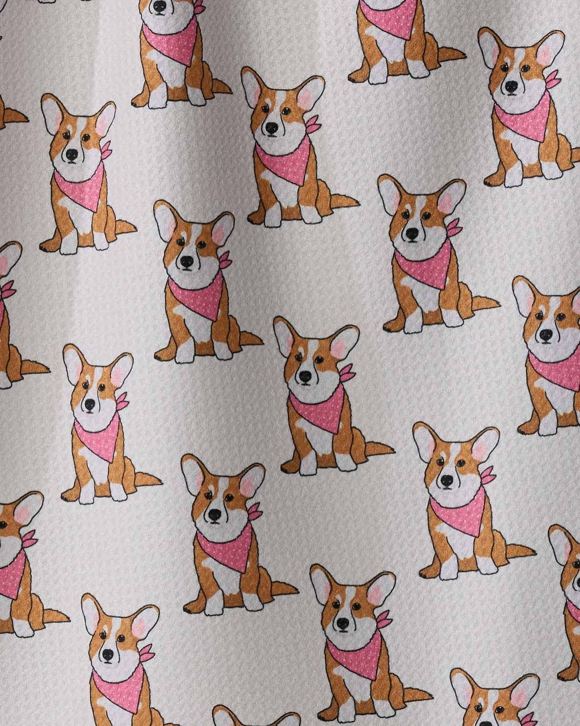Corgi Pals Tea Towel