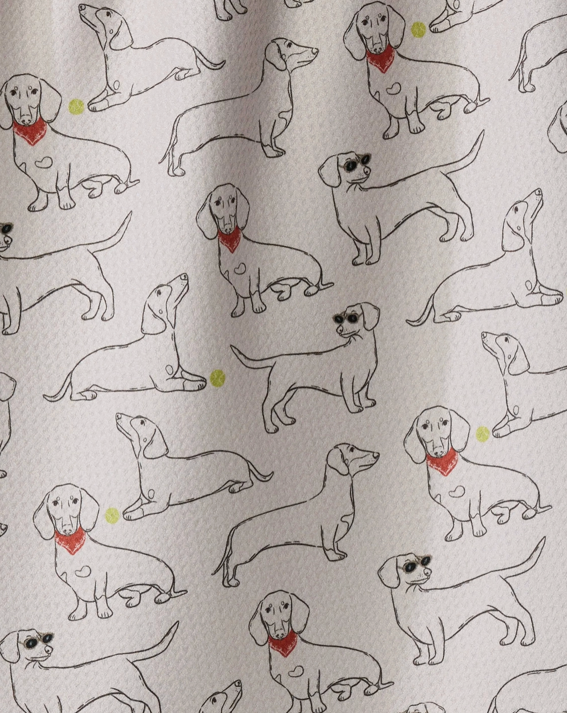 Doxie Pals Tea Towel