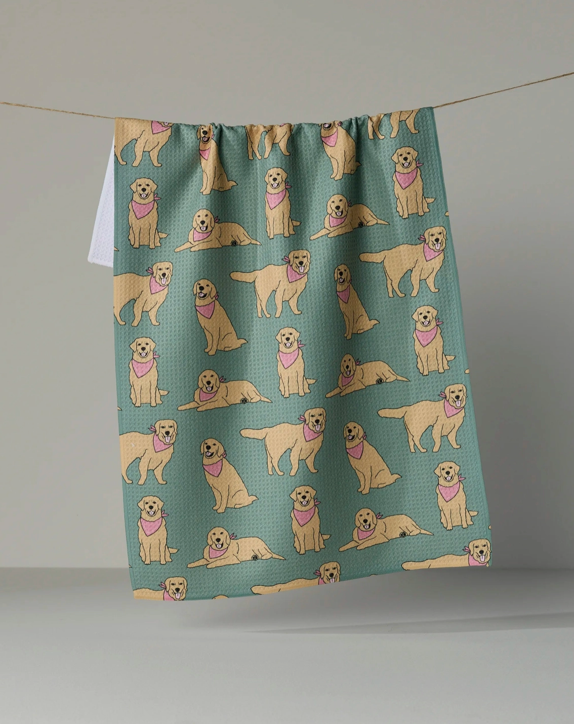 Golden Days Tea Towel