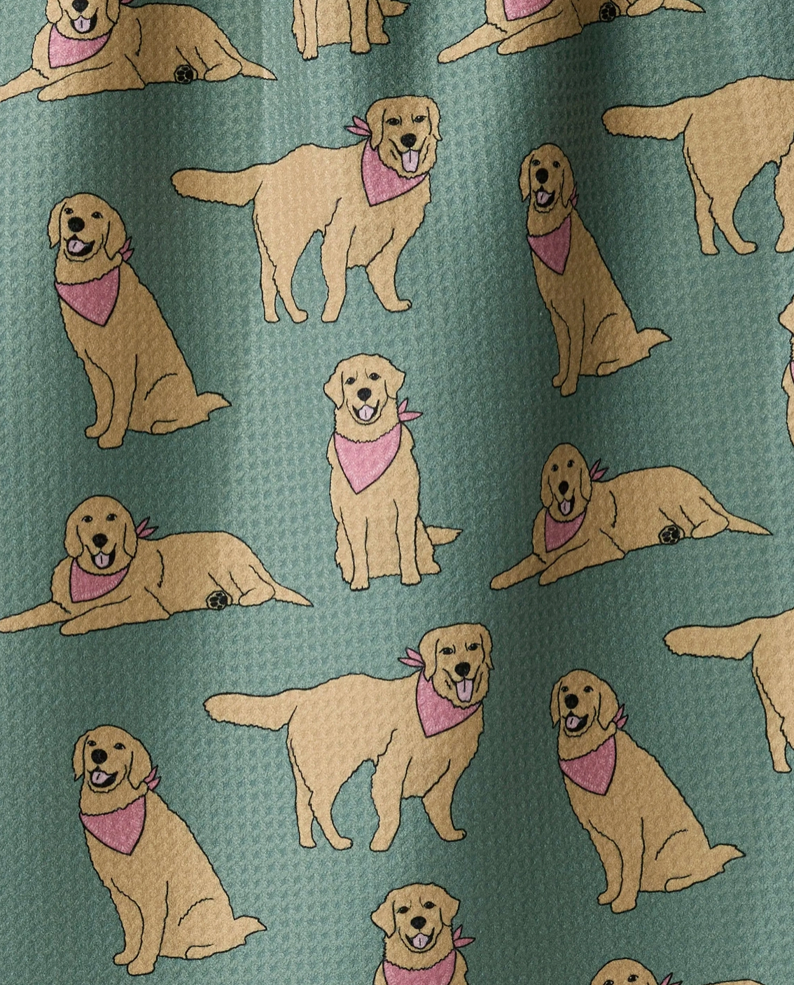 Golden Days Tea Towel