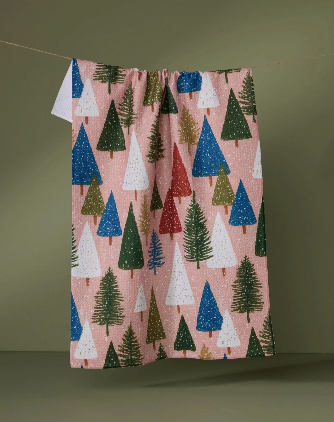 Snowdrift Pines Tea Towel