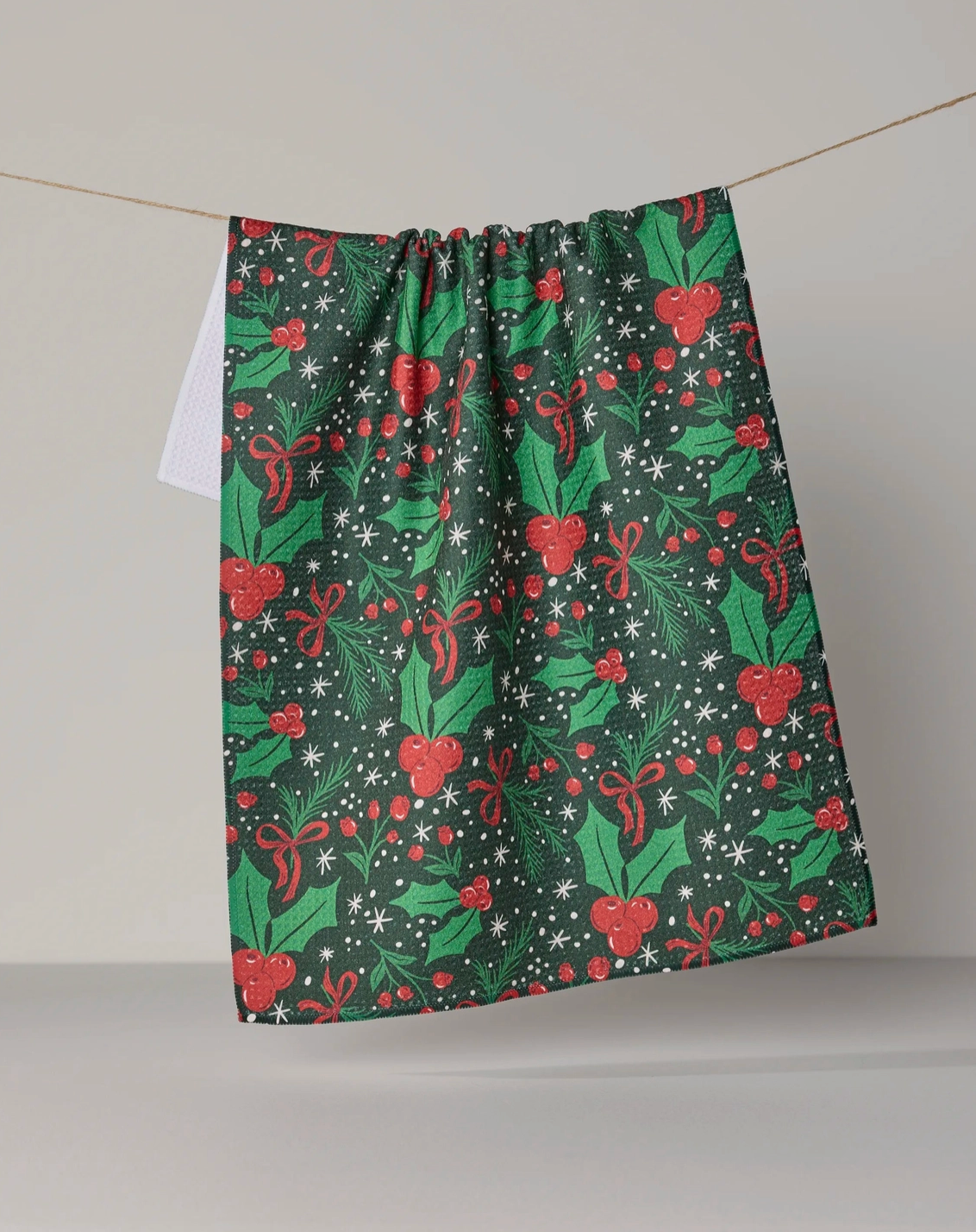 Sugarplum Florals Tea Towel - Traditional
