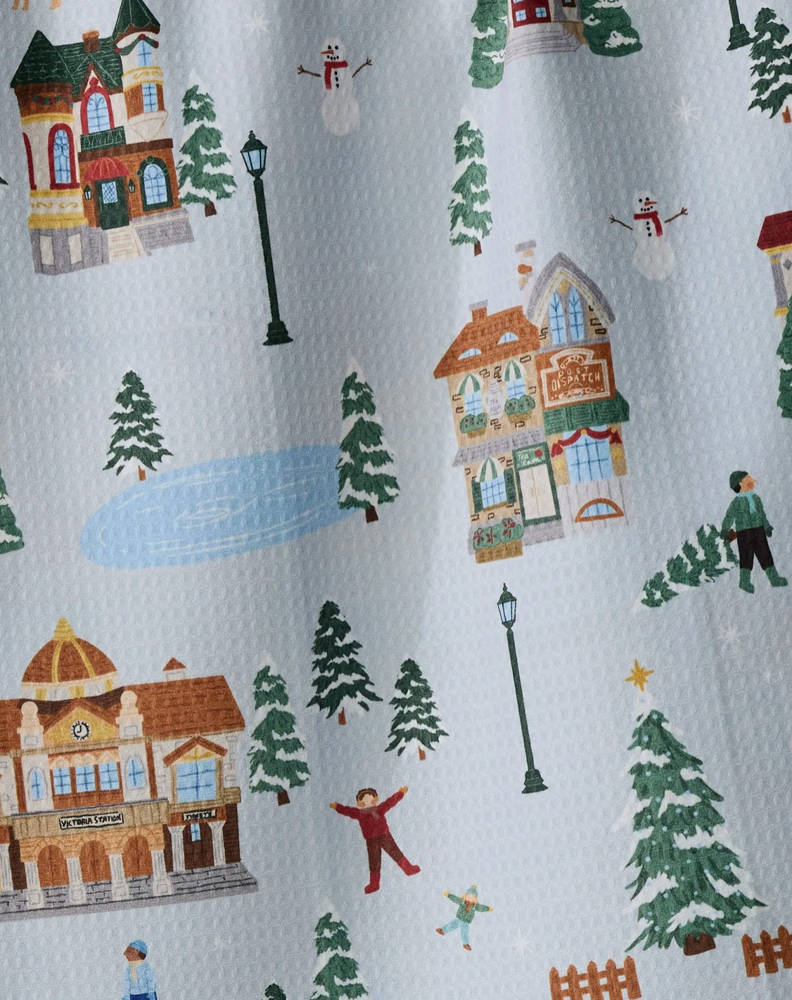 Holiday Nostalgia Luxe Kitchen Towel