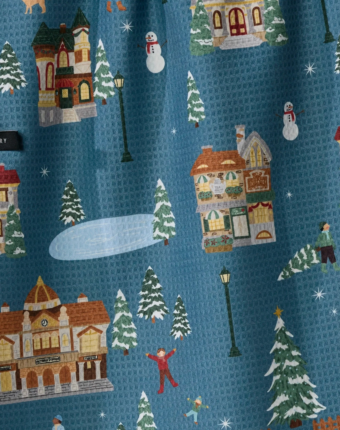 Holiday Nostalgia Luxe Kitchen Towel