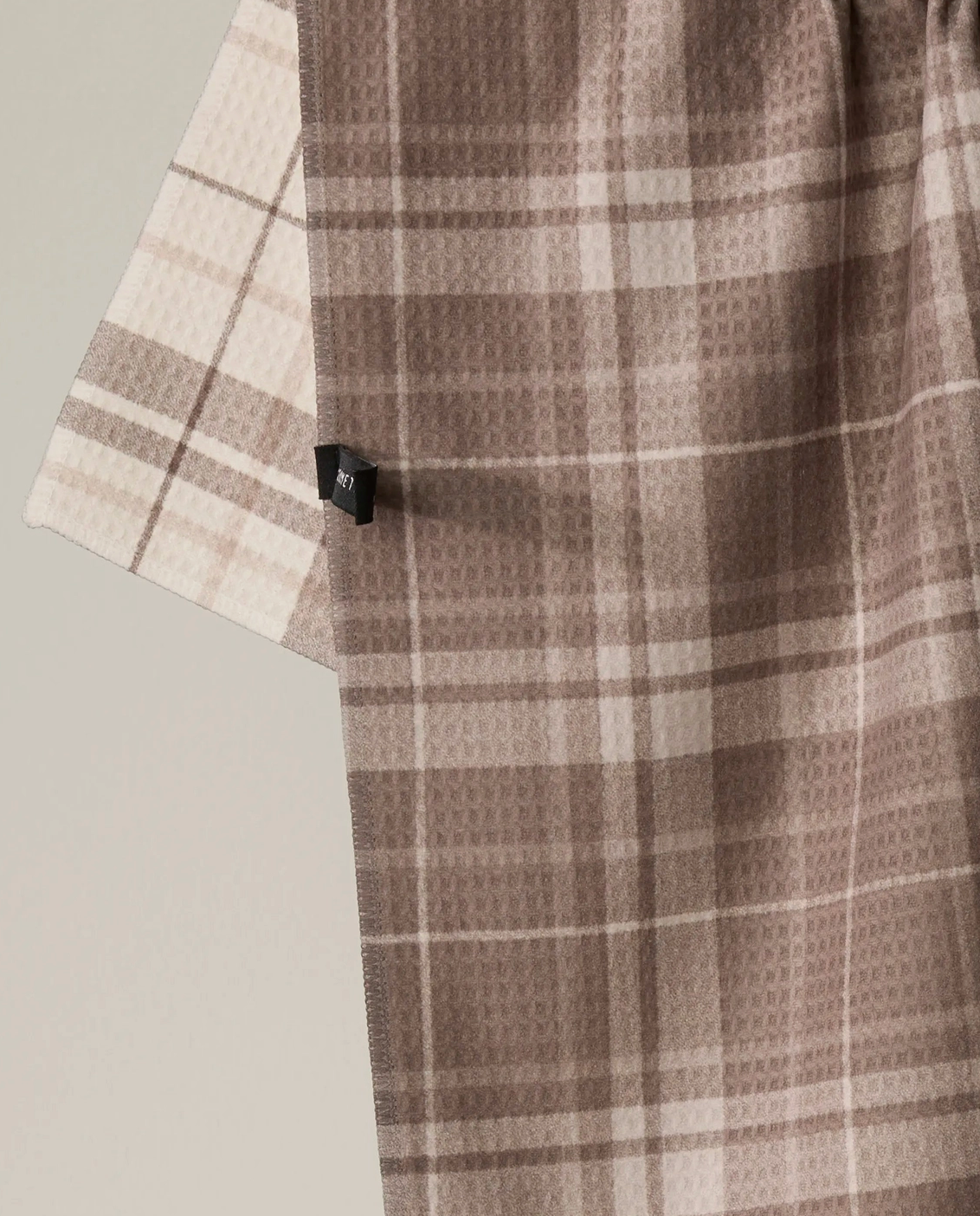 Oat Plaid Luxe Kitchen Towel
