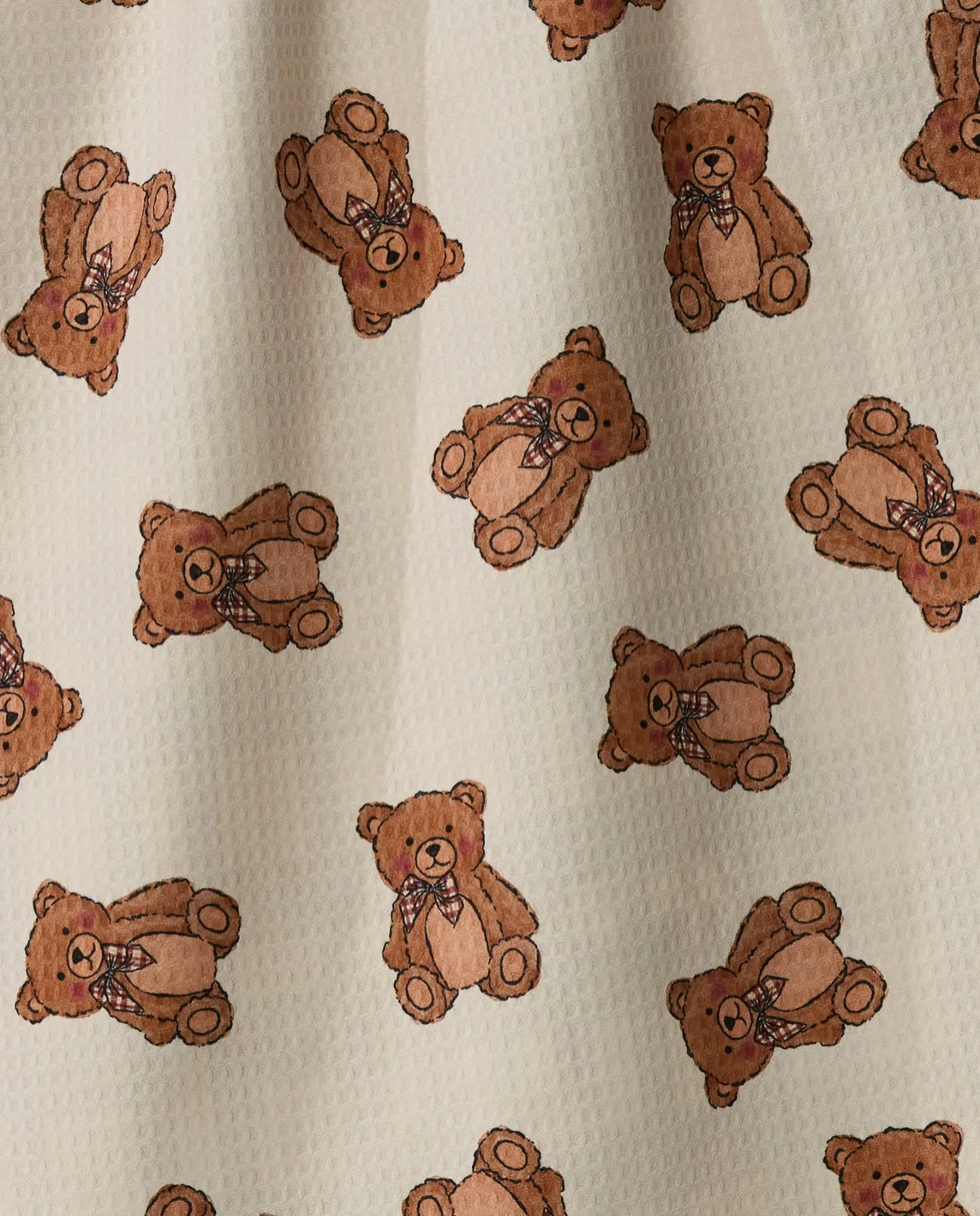 Plaid Teddy Luxe Kitchen Towel
