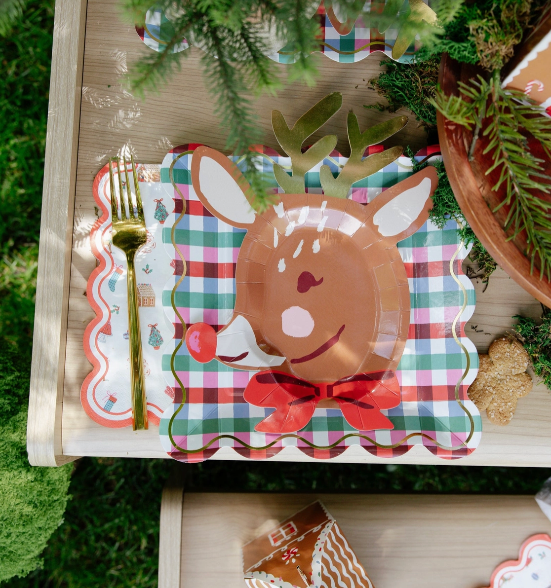 Santa and Gingerbread Napkins