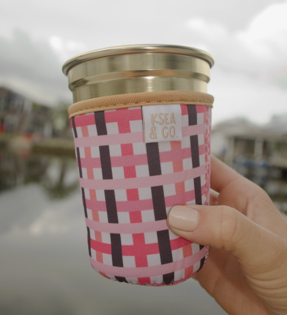Golden Hour Iced Coffee Drink Sleeve