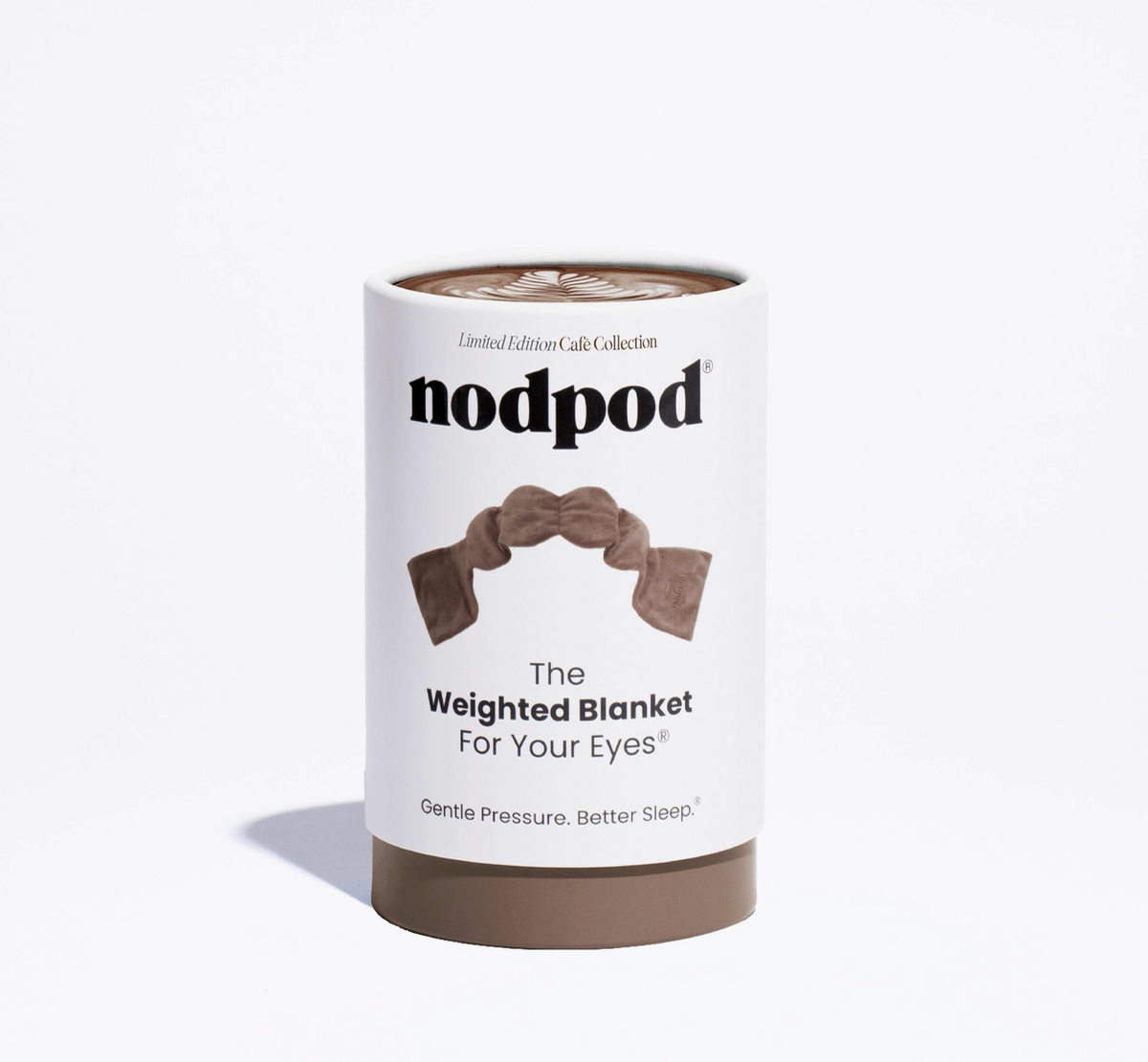 Mocha Weighted Sleep Mask