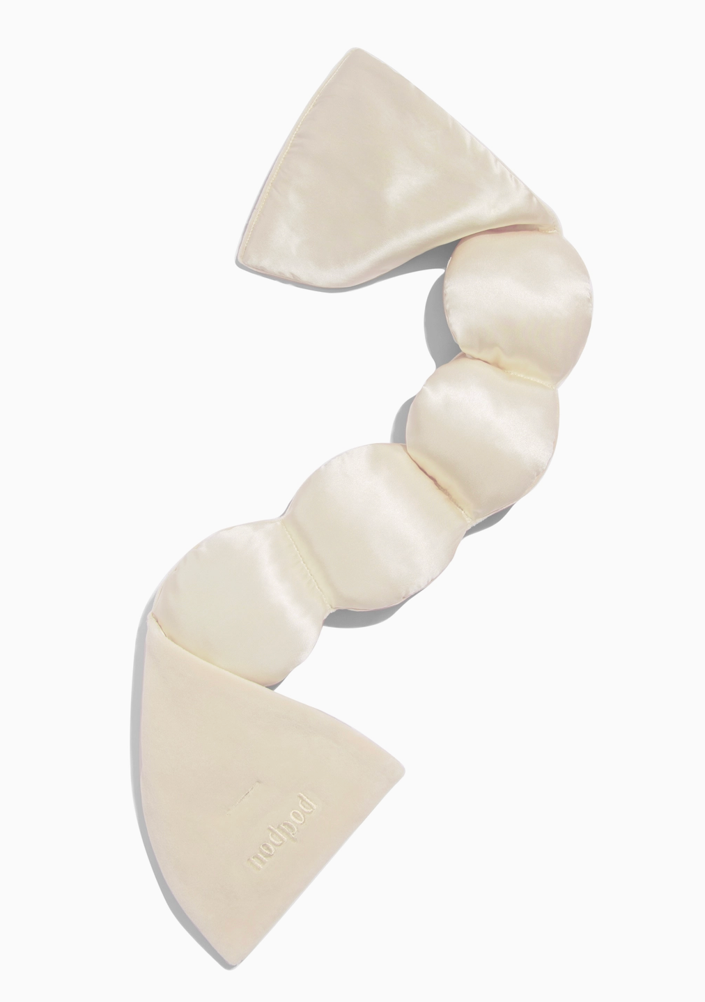Silk Weighted Sleep Mask - Pearl