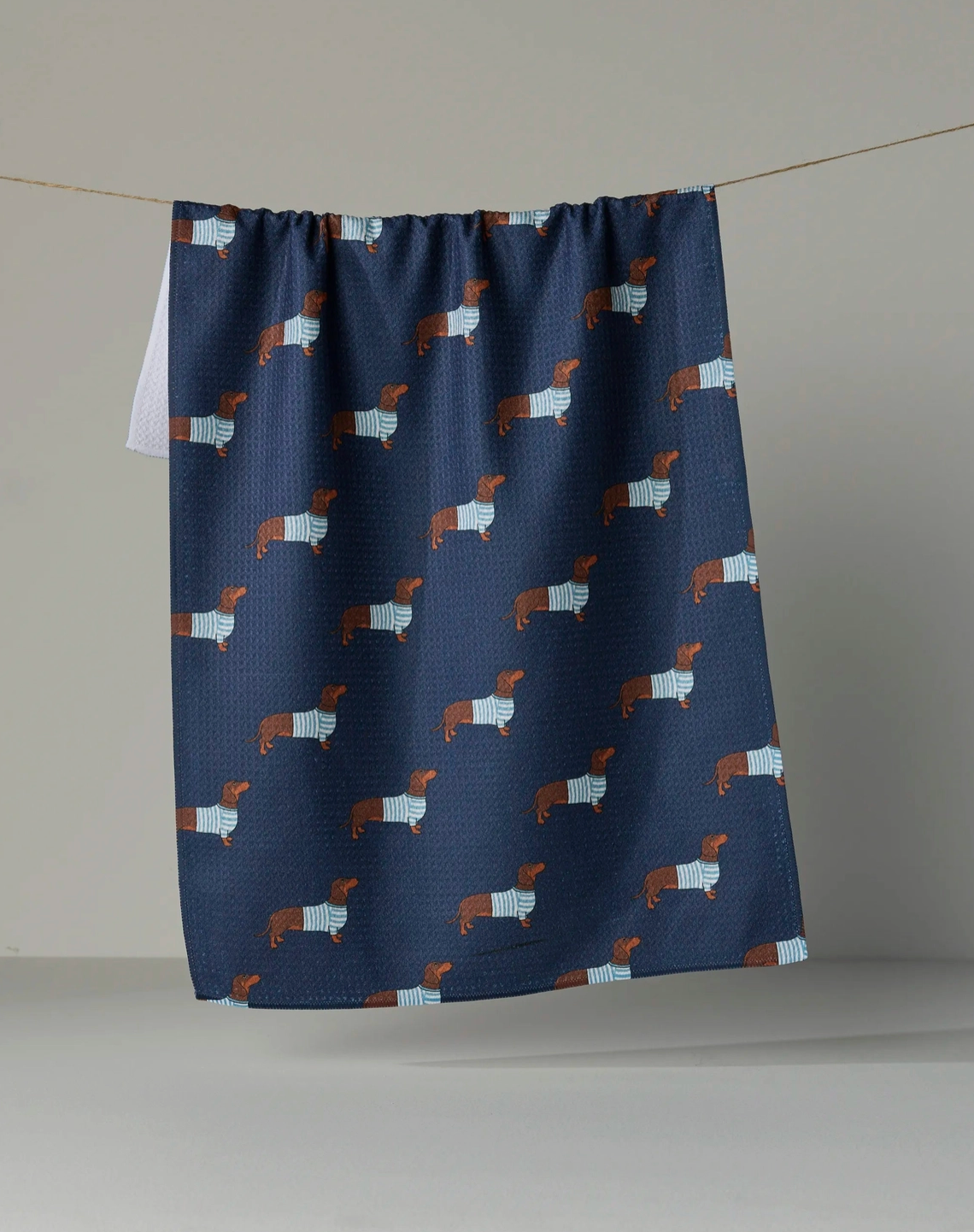 Dachshund Tea Towel