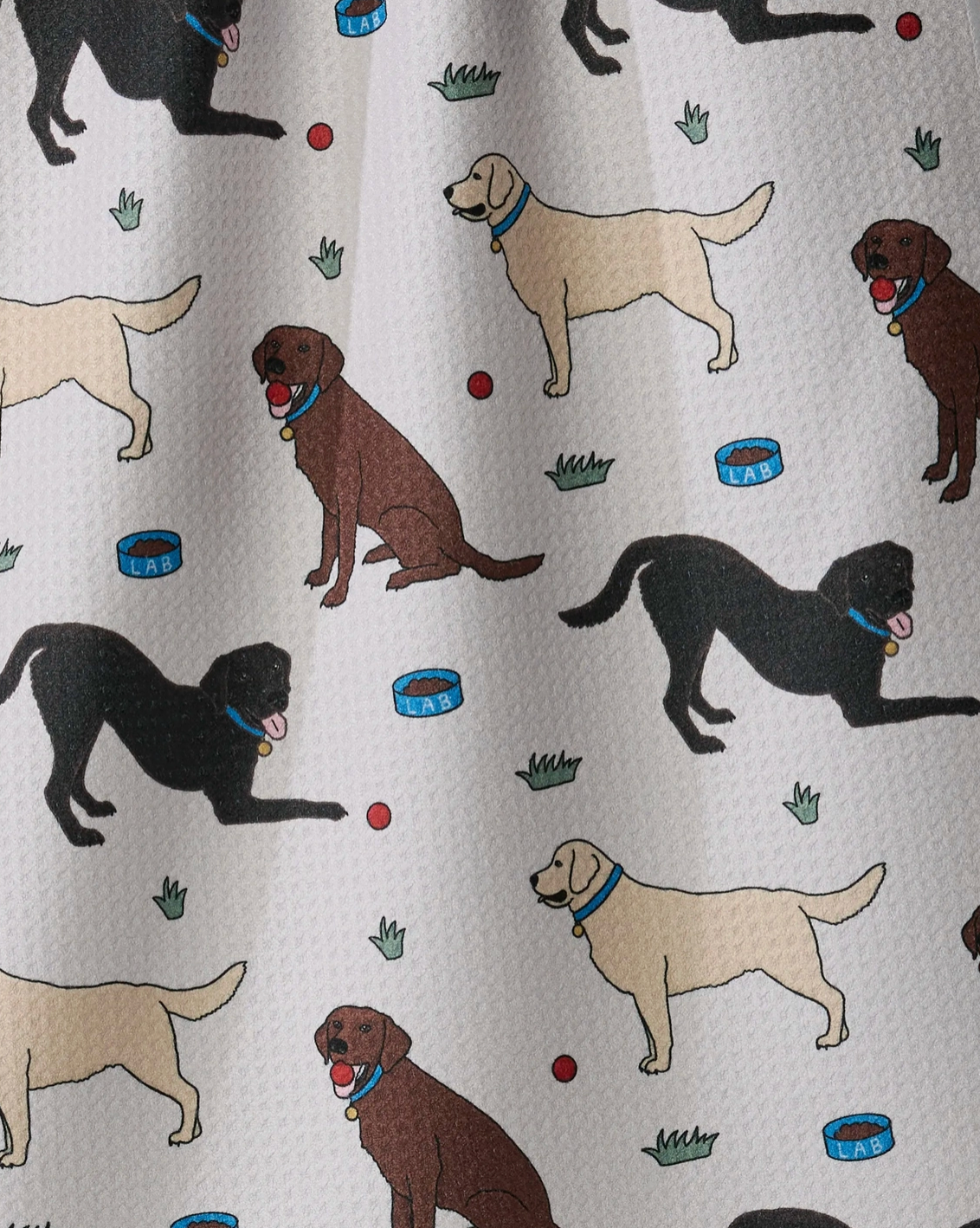 Lab Pals Tea Towel