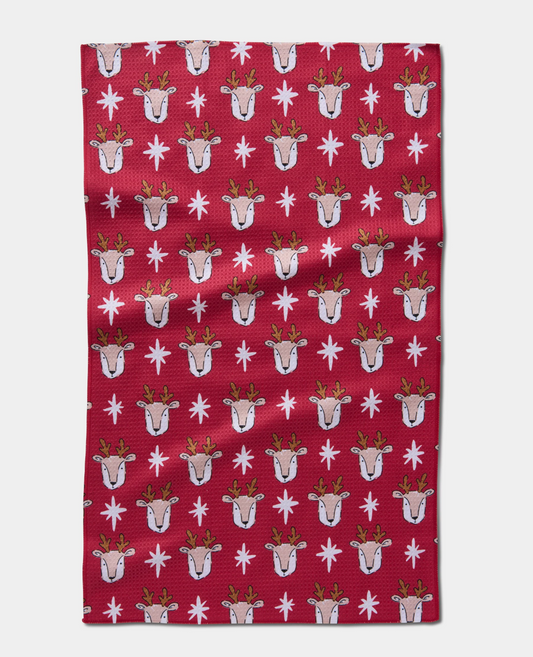 Reindeer Star Towel