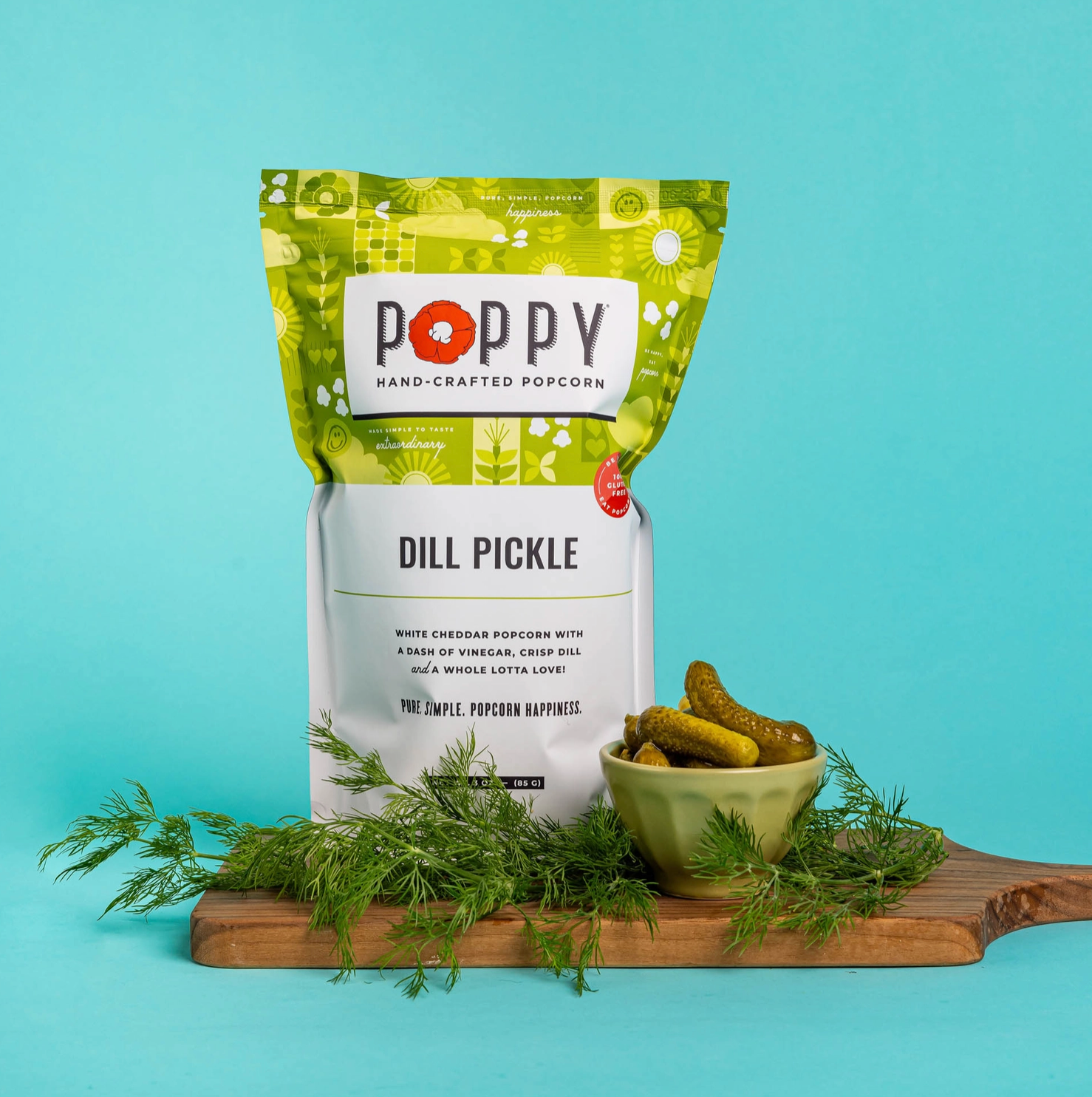 Dill Pickle Popcorn