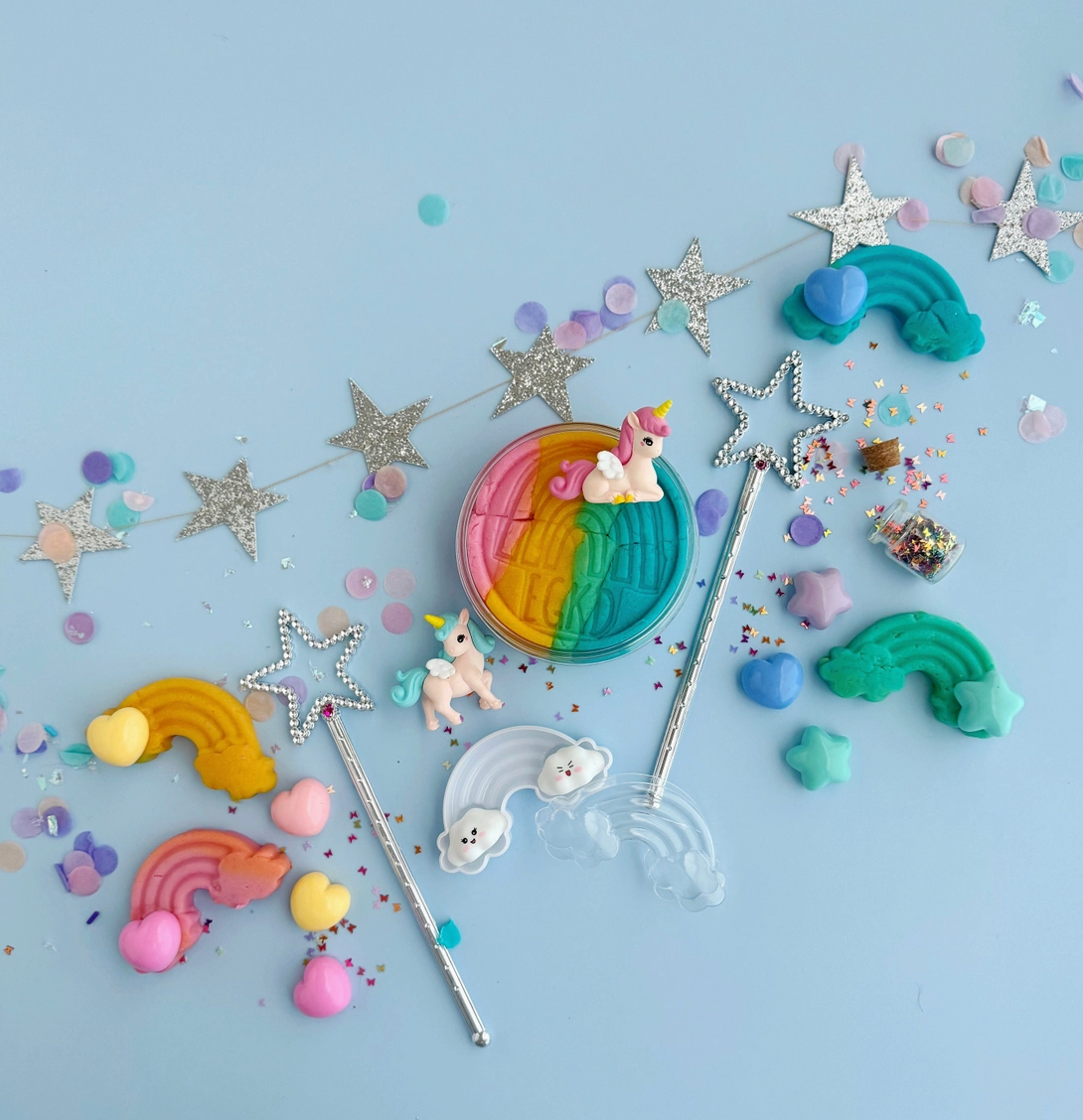 Unicorn Kiddough Play Kit