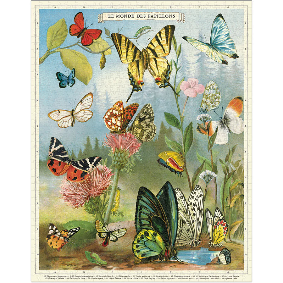 World of Butterflies | 1,000 Piece Jigsaw Puzzle