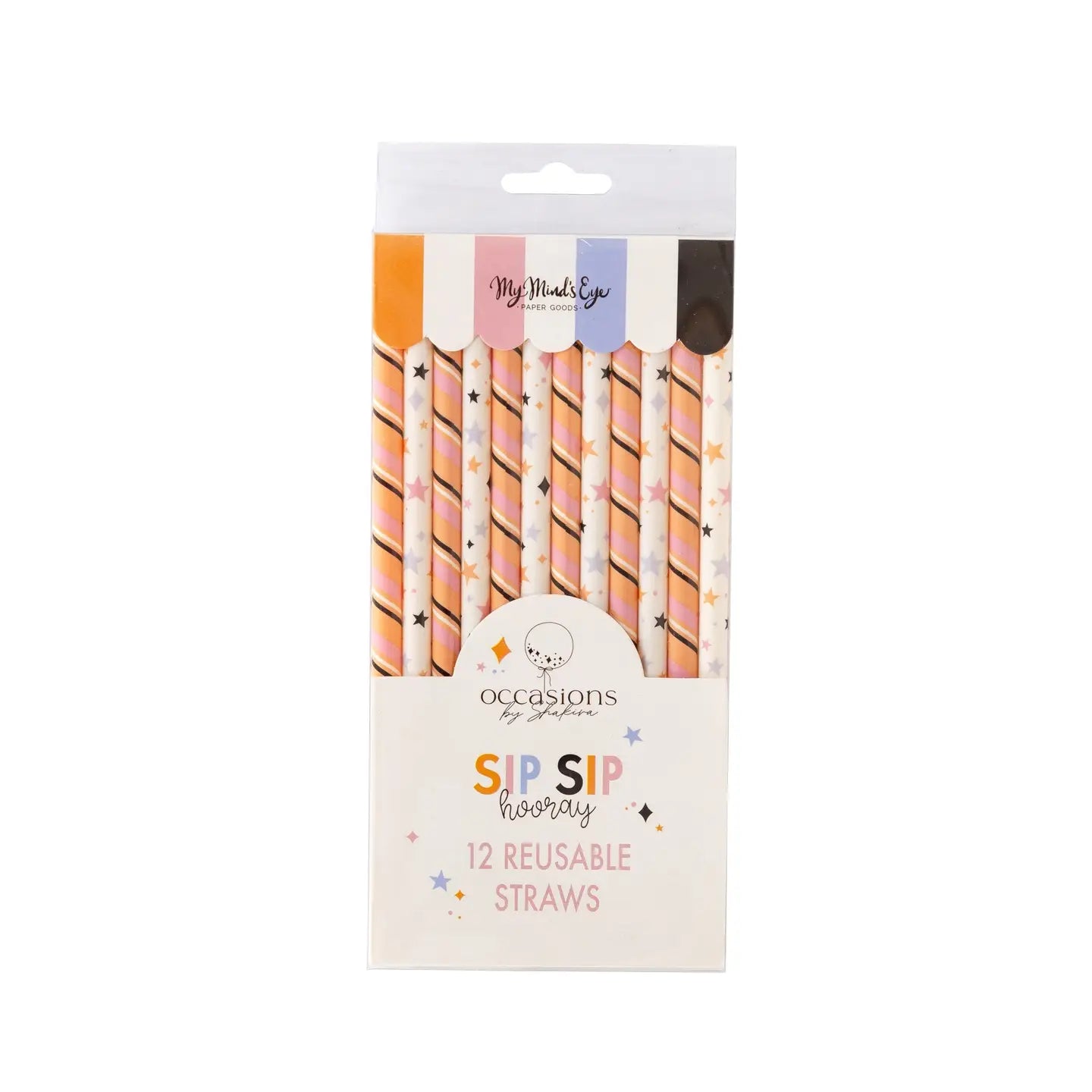 Fall Reusable Straws
