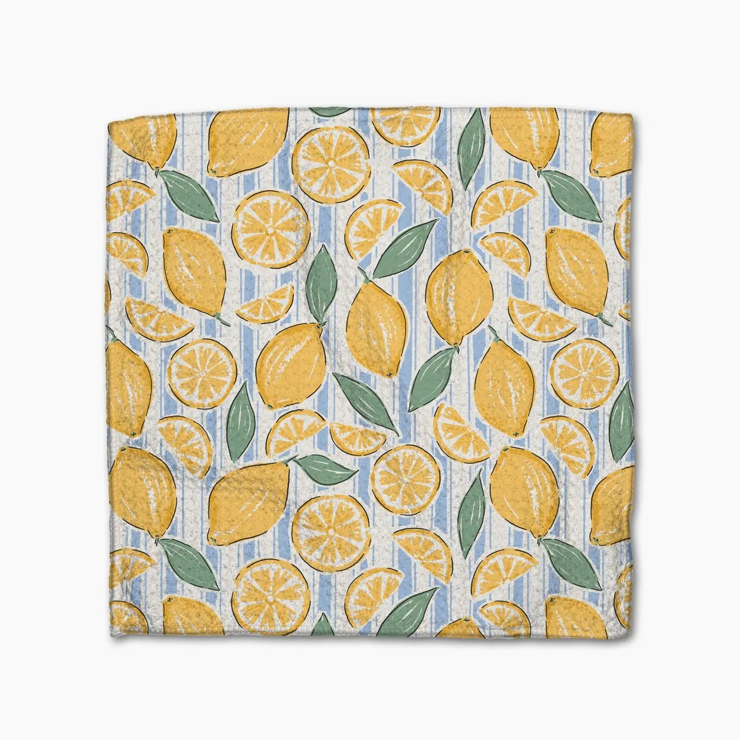 Lemon Waves Dishcloth Set
