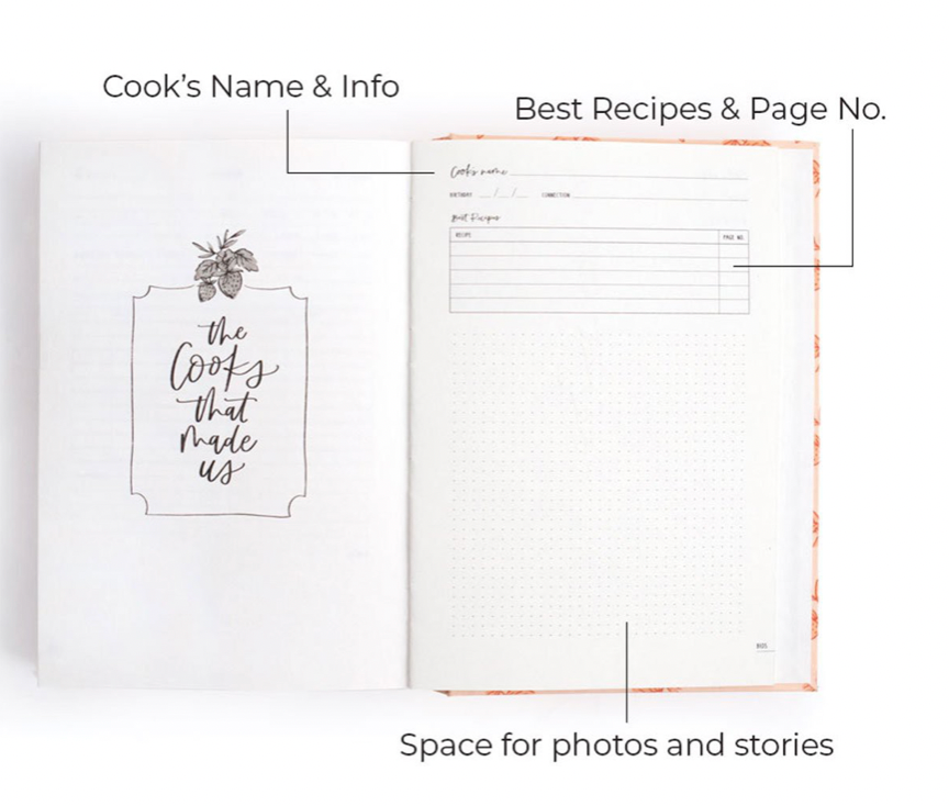 Heirloom Recipe Book